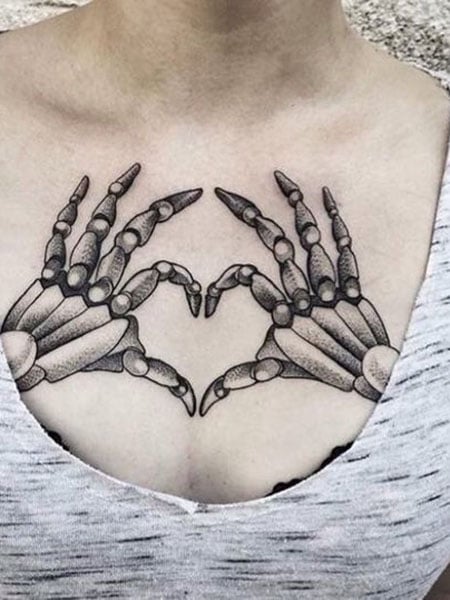 50 Best Chest Tattoos for Women in 2023 - The Trend Spotter 50 Best Chest Tattoos for Women in 2023 - The Trend Spotter
