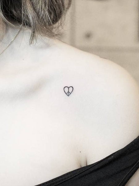 Heart Chest Tattoo