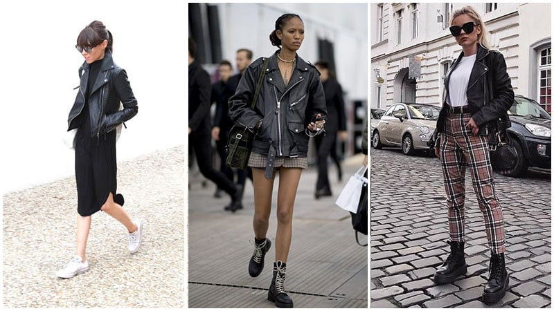 How to Wear a Leather Jacket (Women's Style Guide) - The Trend Spotter