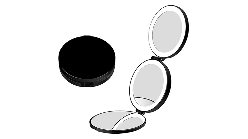 Lighted Travel Makeup Mirror