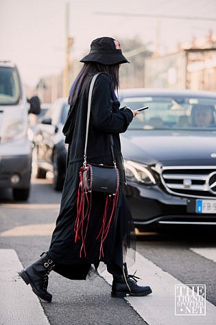 Milan Fashion Week Aw 2019 Street Style Women 14