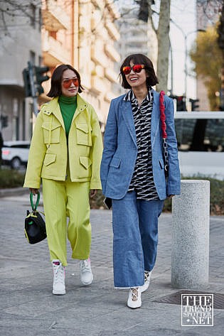 Milan Fashion Week Aw 2019 Street Style Women 140