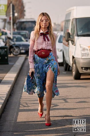 Milan Fashion Week Aw 2019 Street Style Women 15
