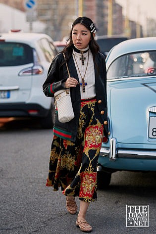 Milan Fashion Week Aw 2019 Street Style Women 21