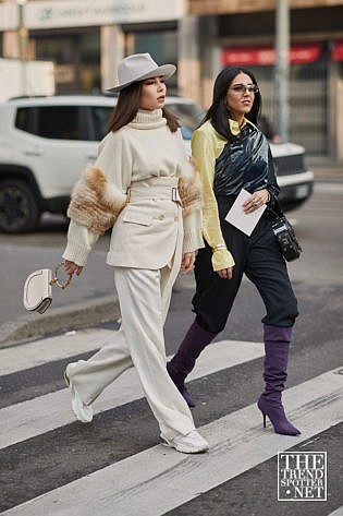 Milan Fashion Week Aw 2019 Street Style Women 50