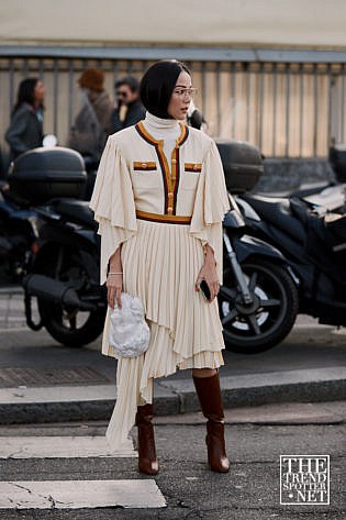 Milan Fashion Week Aw 2019 Street Style Women 9