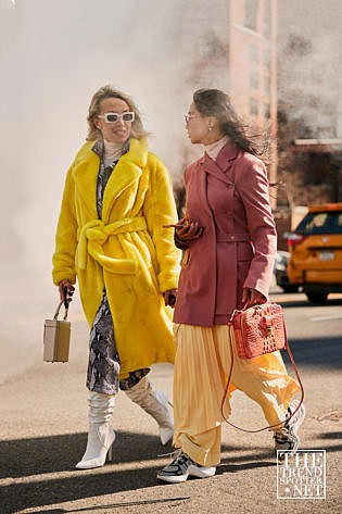 New York Fashion Week Aw Street Style Women 110