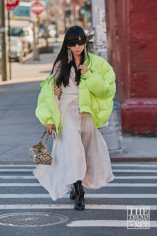New York Fashion Week Aw Street Style Women 118