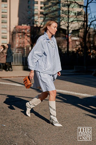 New York Fashion Week Aw Street Style Women 120