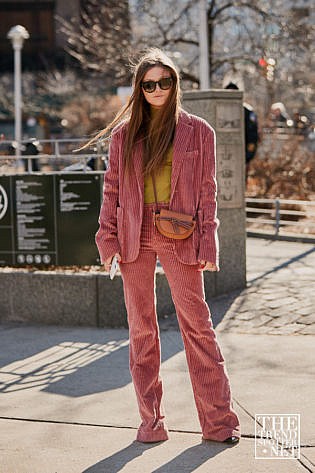 New York Fashion Week Aw Street Style Women 123