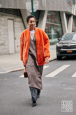 New York Fashion Week Aw Street Style Women 13