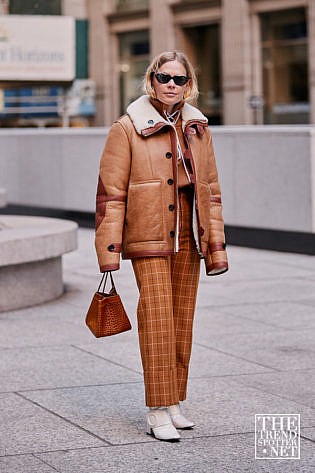 New York Fashion Week Aw Street Style Women 131