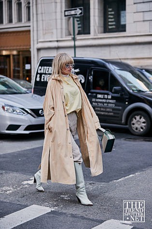 New York Fashion Week Aw Street Style Women 136