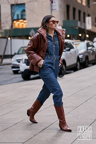 New York Fashion Week Aw Street Style Women 138