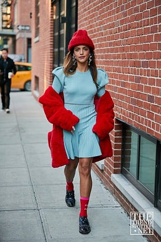 New York Fashion Week Aw Street Style Women 144