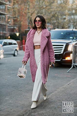 New York Fashion Week Aw Street Style Women 146