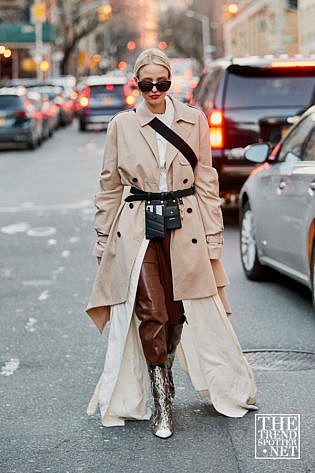 New York Fashion Week Aw Street Style Women 147