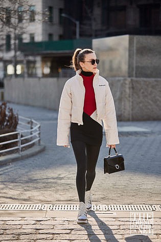 New York Fashion Week Aw Street Style Women 155