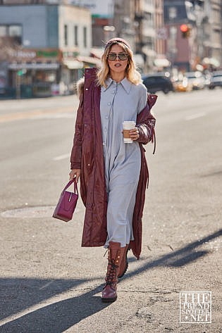 New York Fashion Week Aw Street Style Women 157