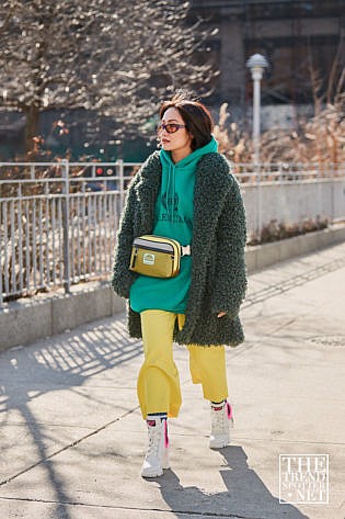 New York Fashion Week Aw Street Style Women 161