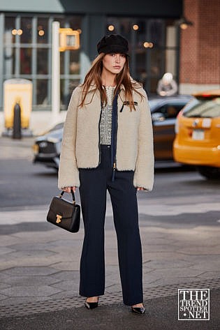 New York Fashion Week Aw Street Style Women 166