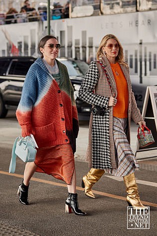 New York Fashion Week Aw Street Style Women 172