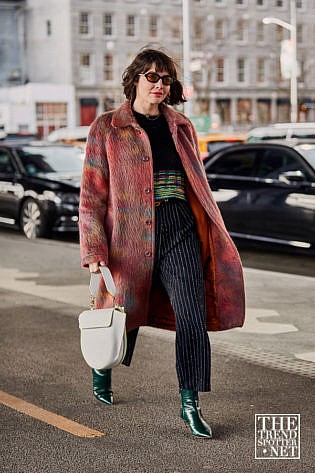 New York Fashion Week Aw Street Style Women 176