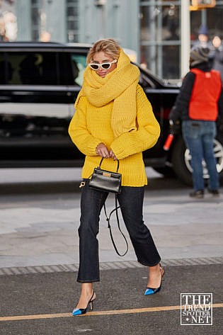 New York Fashion Week Aw Street Style Women 178