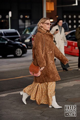 New York Fashion Week Aw Street Style Women 179