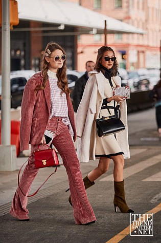 New York Fashion Week Aw Street Style Women 180