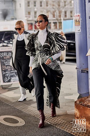 New York Fashion Week Aw Street Style Women 181