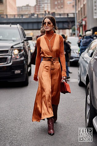 New York Fashion Week Aw Street Style Women 190