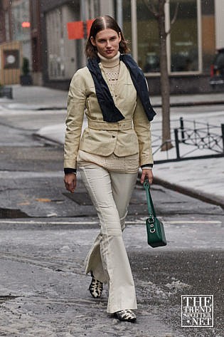 New York Fashion Week Aw Street Style Women 207