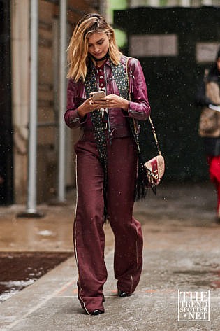 New York Fashion Week Aw Street Style Women 222