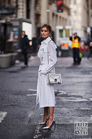 New York Fashion Week Aw Street Style Women 225