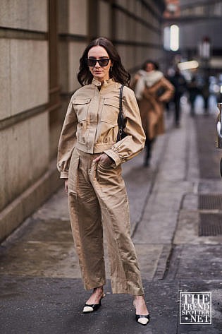 New York Fashion Week Aw Street Style Women 229