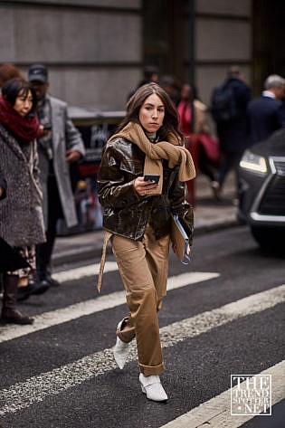 New York Fashion Week Aw Street Style Women 231