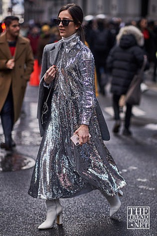 New York Fashion Week Aw Street Style Women 233