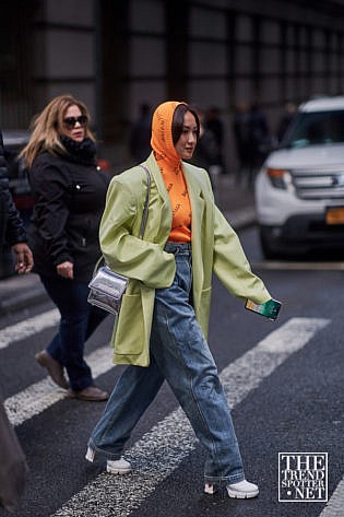 New York Fashion Week Aw Street Style Women 234