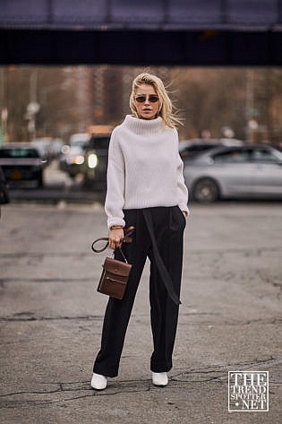 New York Fashion Week Aw Street Style Women 244