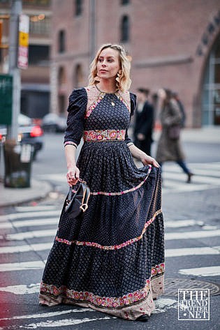 New York Fashion Week Aw Street Style Women 56