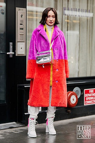 New York Fashion Week Aw Street Style Women 71