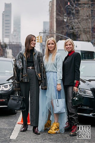 New York Fashion Week Aw Street Style Women 8