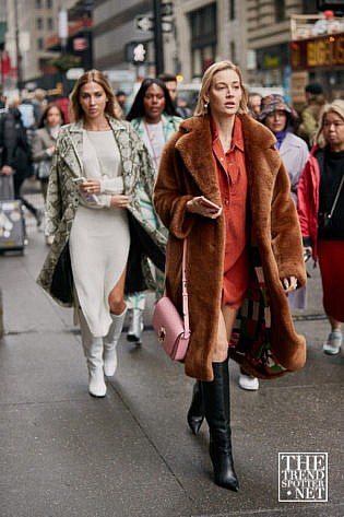New York Fashion Week Aw Street Style Women 85