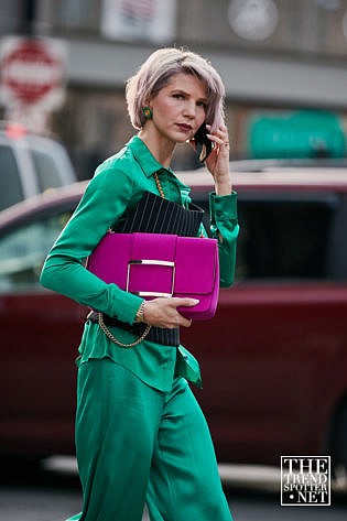 New York Fashion Week Aw Street Style Women 98