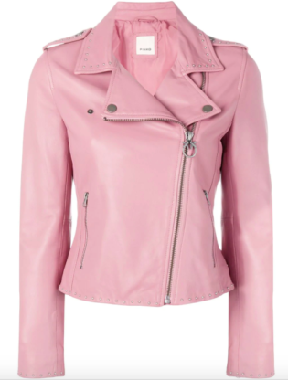 Pinko Studded Biker Jacket