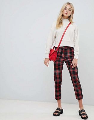 Pimkie Tartan Print Pants