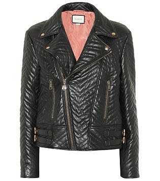 Quilted Leather Jacket