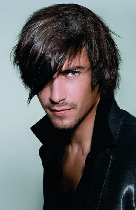 Mens Hairstyles 2015 Long Fringe