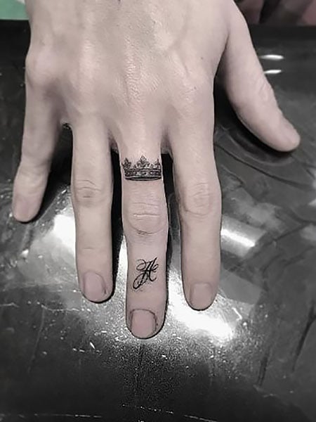 Small Crown Tattoo